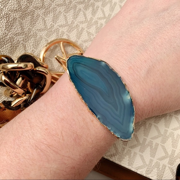 HOST PICK! 🎉🎉 Natural Stone Cuff Bracelet - Picture 3 of 4